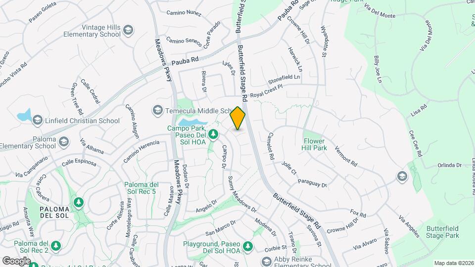 42864 Beamer Ct Mapa y Detalles de la Ubicación