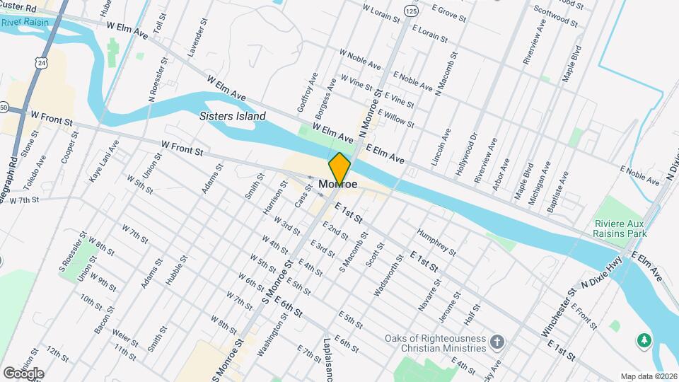 35 S Monroe St Map and Location Details