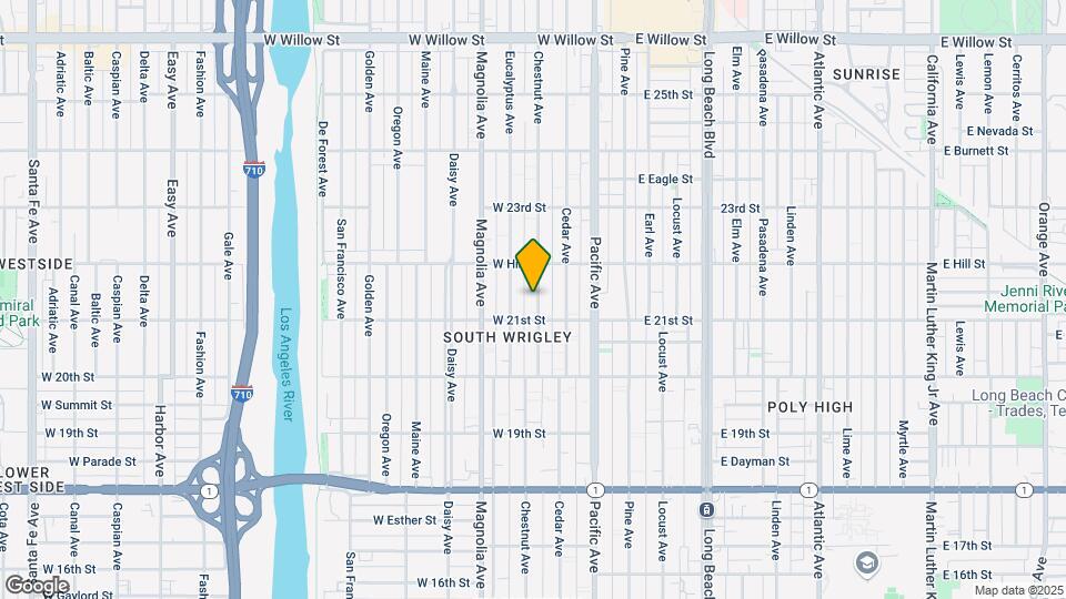 2133 Chestnut Ave Map and Location Details