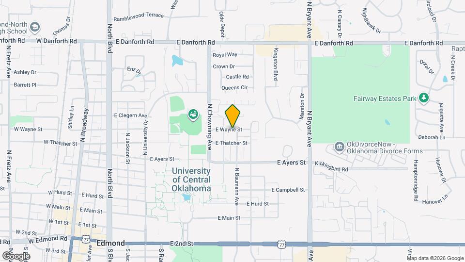 918 E Wayne St Map and Location Details