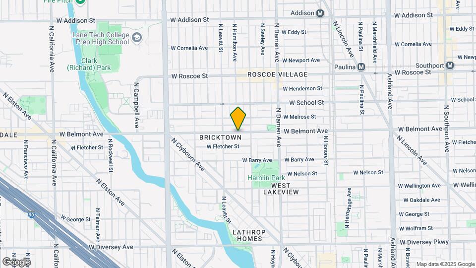 2125-2131 W Belmont Ave Map and Location Details