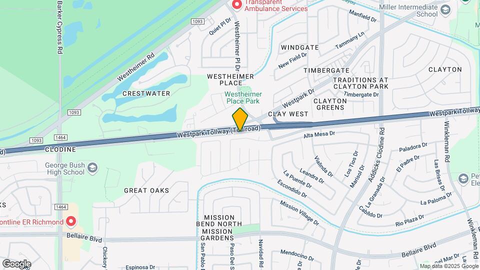 16250 Rancho Blanco Dr Map and Location Details