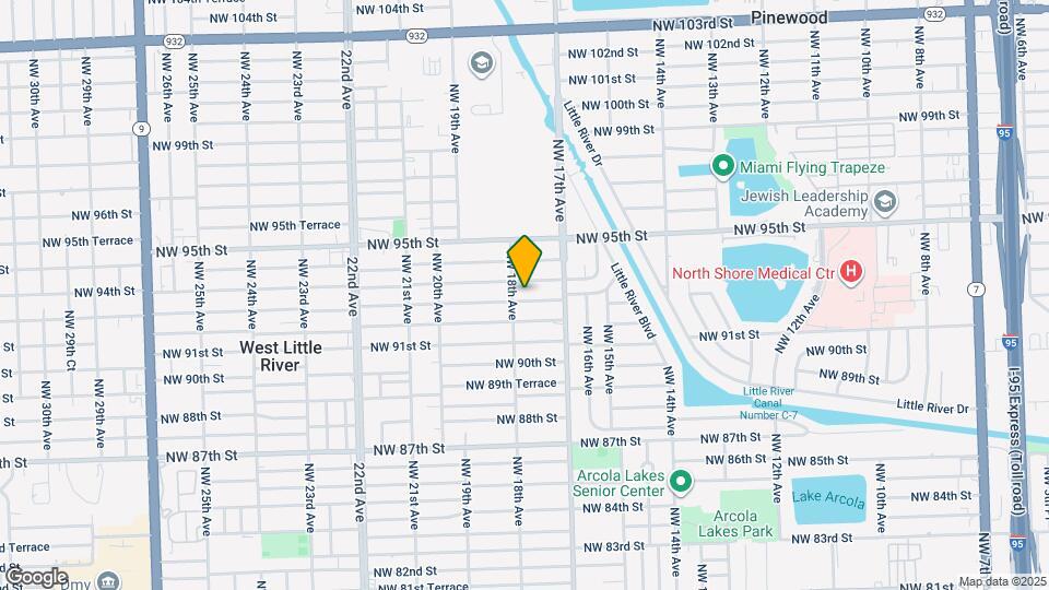 1779 NW 93rd St Mapa y Detalles de la Ubicación