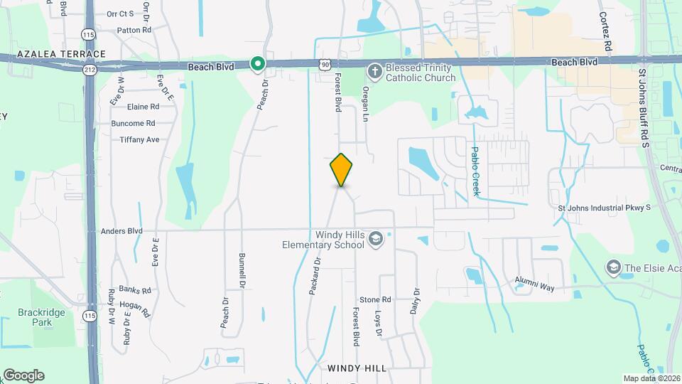 3712 Forest Blvd Map and Location Details