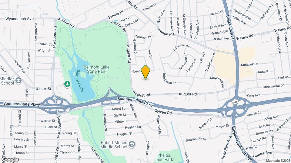 1593 August Rd Map and Location Details