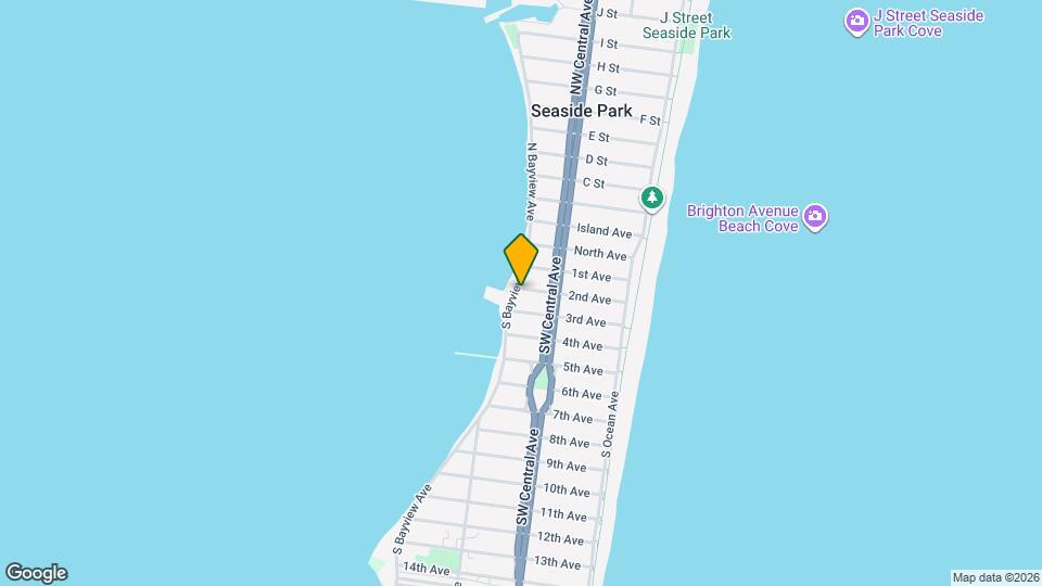 200 S Bayview Ave Map and Location Details