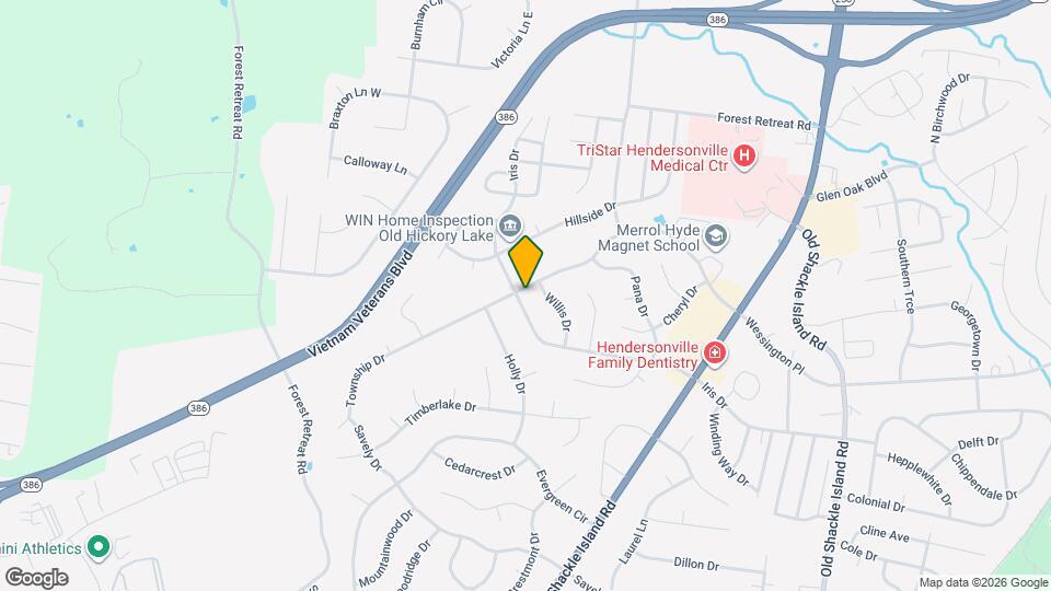 242 Iris Dr Map and Location Details