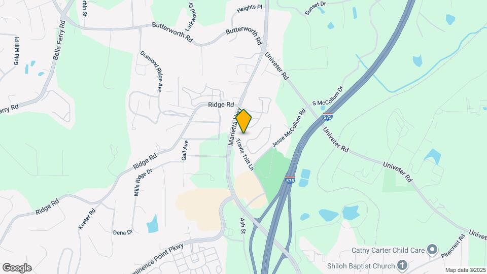 336 Cottonwood Creek Cir Map and Location Details