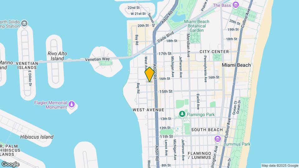 1551 West Ave Map and Location Details