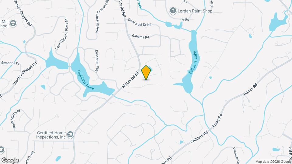 4571 Huntridge Dr Map and Location Details