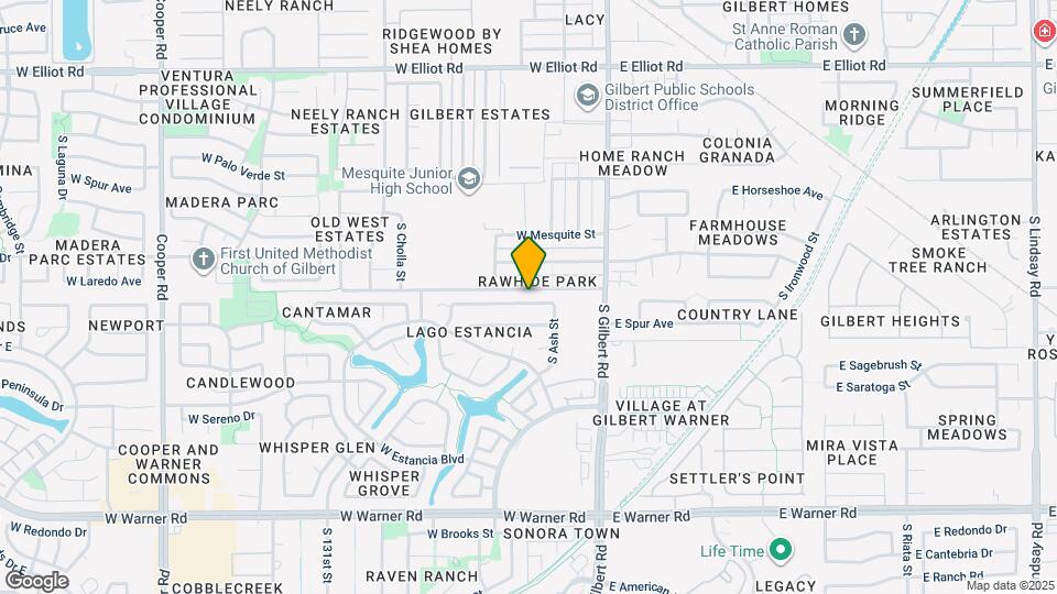 142 W Smoke Tree Rd Map and Location Details