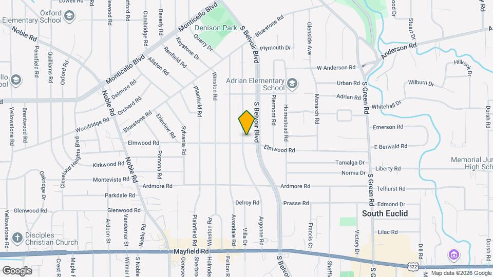 1183 Argonne Rd Map and Location Details