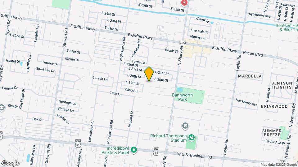 2203 E 19th St Map and Location Details