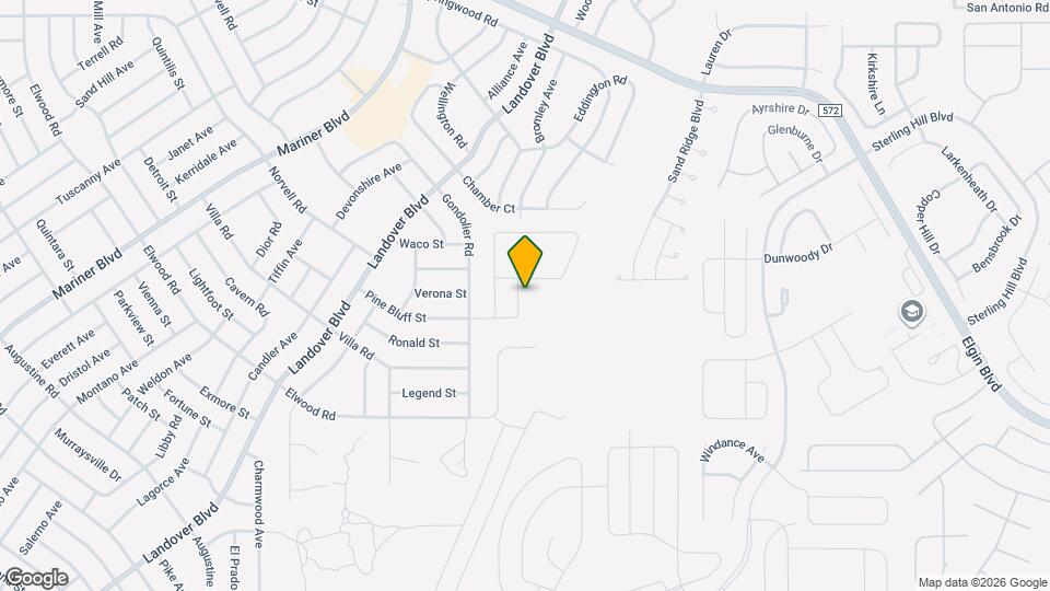 12518 Pine Bluff St Map and Location Details