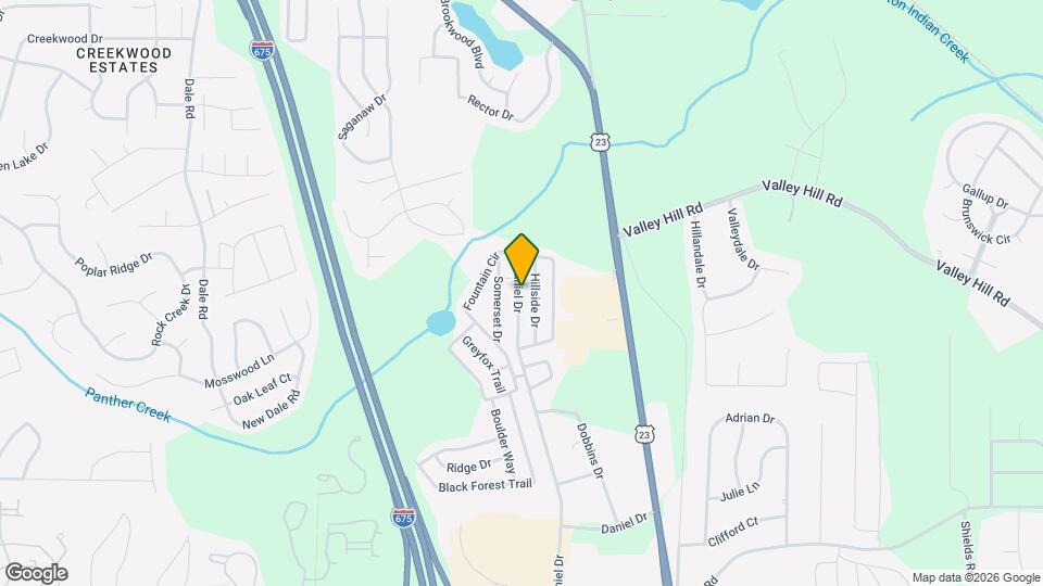 61 Daniel Dr Map and Location Details