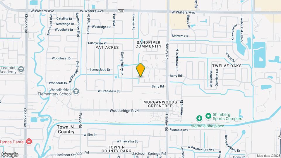 7579 Abonado Rd Map and Location Details