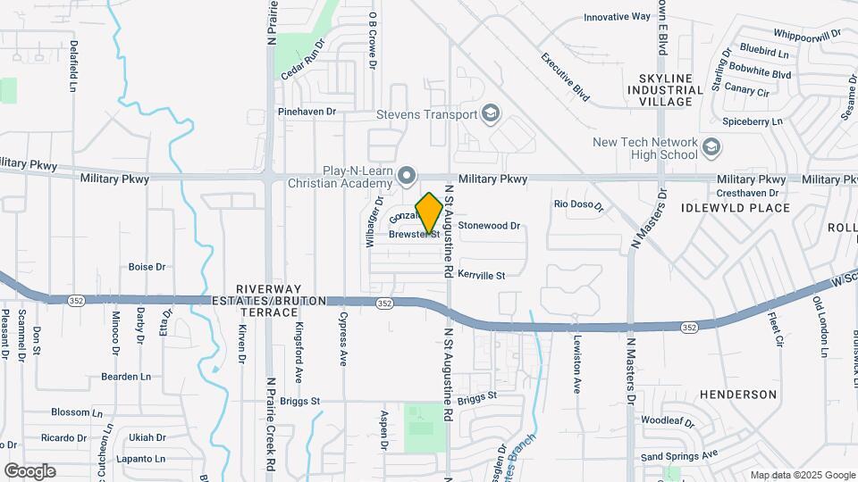 9532 Brewster St Map and Location Details
