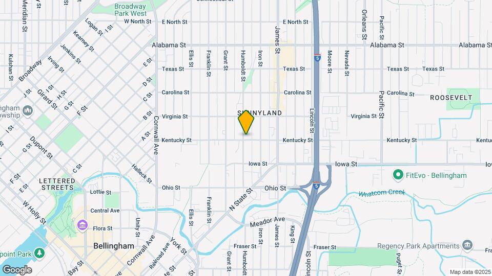 2100 Humboldt St Map and Location Details