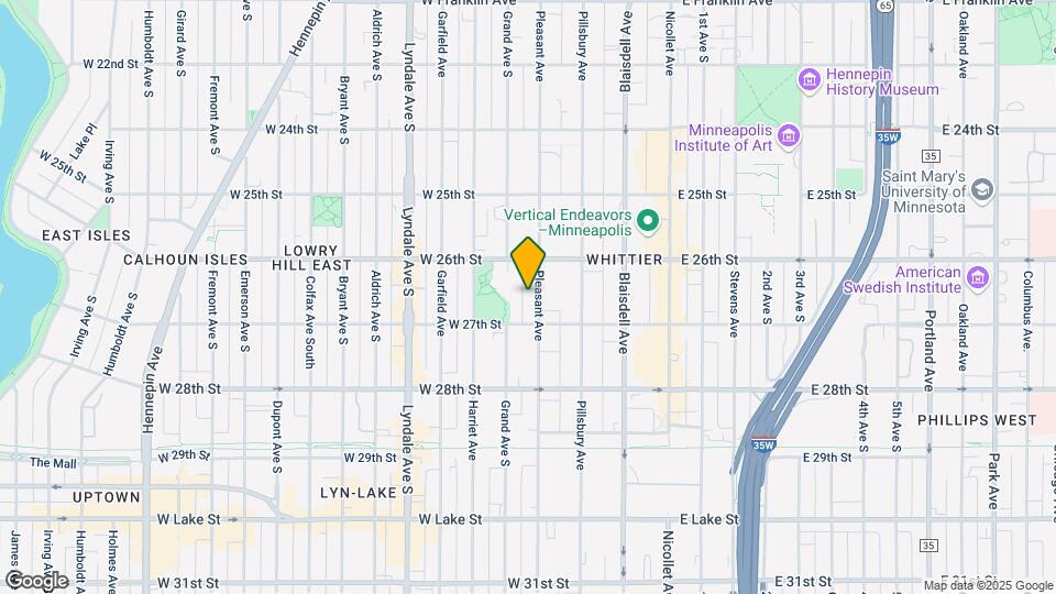 2630 Pleasant Avenue Map and Location Details