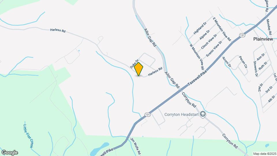 241 Harless Rd Map and Location Details