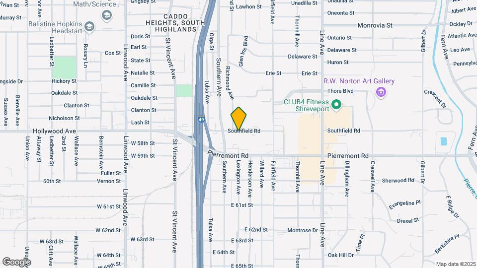 1055 Southfield Rd Map and Location Details