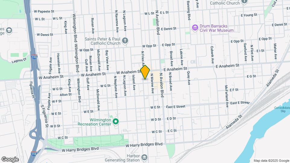 229 W G St Mapa y Detalles de la Ubicación