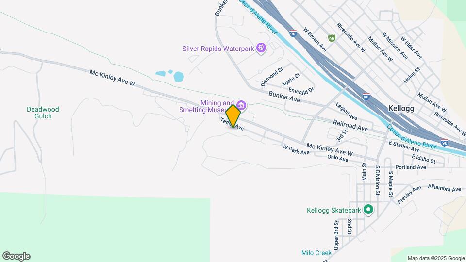 819 W Park Ave Map and Location Details