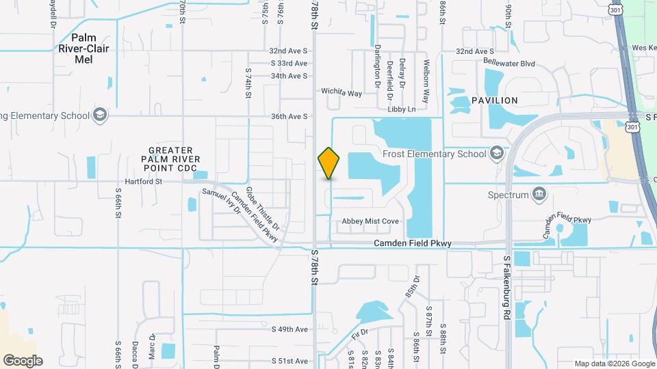 8065 Canterbury Lake Blvd Mapa y Detalles de la Ubicación