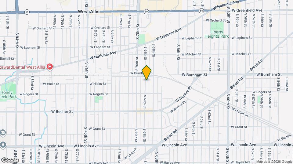 1924 S 69th St Map and Location Details