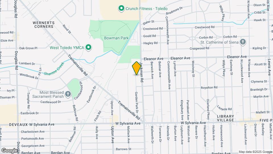 4336 Garden Park Dr Map and Location Details