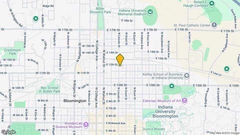 806 N Lincoln St Map and Location Details