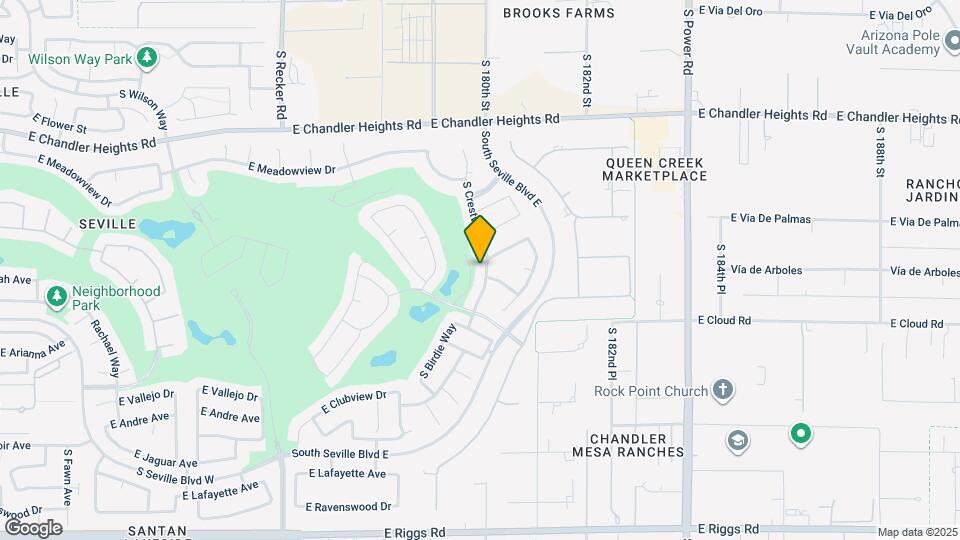 6682 S Crestview Dr Map and Location Details
