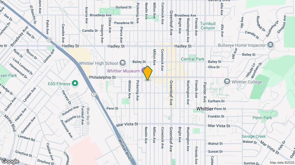 7018 Newlin Ave Mapa y Detalles de la Ubicación