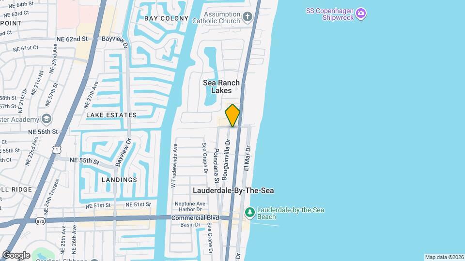 4658 Bougainvilla Dr Map and Location Details