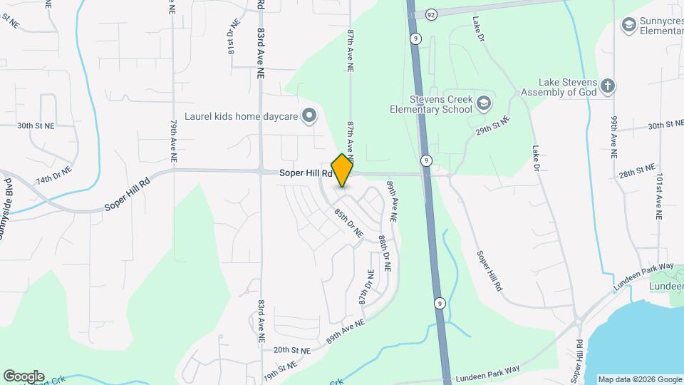 2705 86th Dr NE Map and Location Details