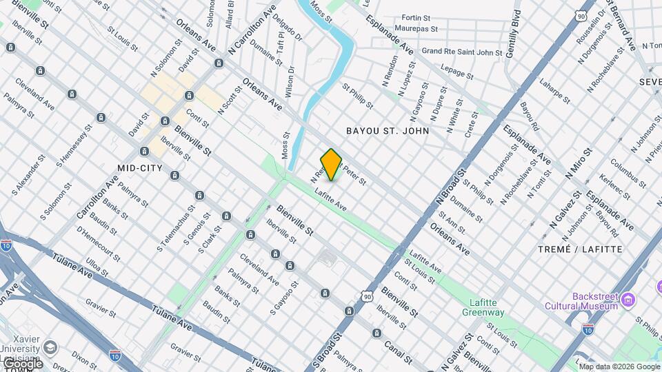 3140 Toulouse St Map and Location Details