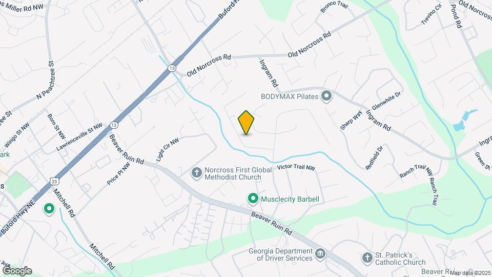 2506 Windmere Dr NW Map and Location Details