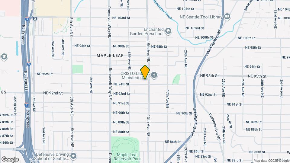 1242 NE 94th St Map and Location Details