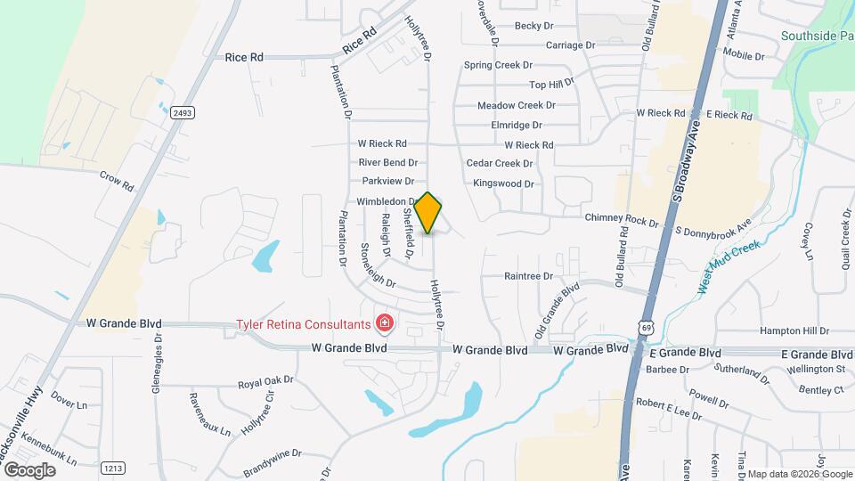 5901 Hollytree Dr Map and Location Details