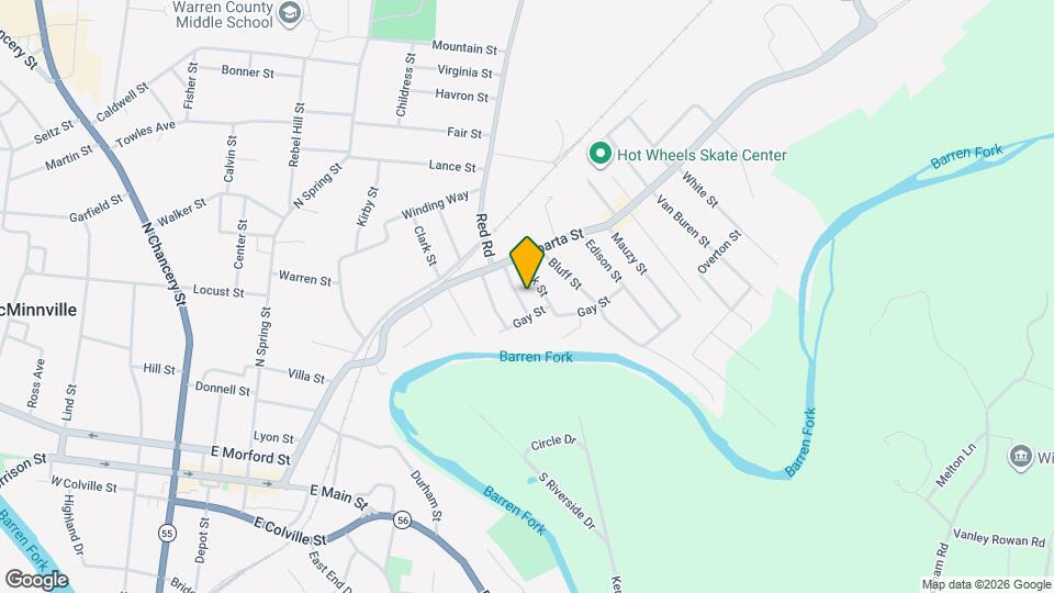 117 Poplar St Map and Location Details