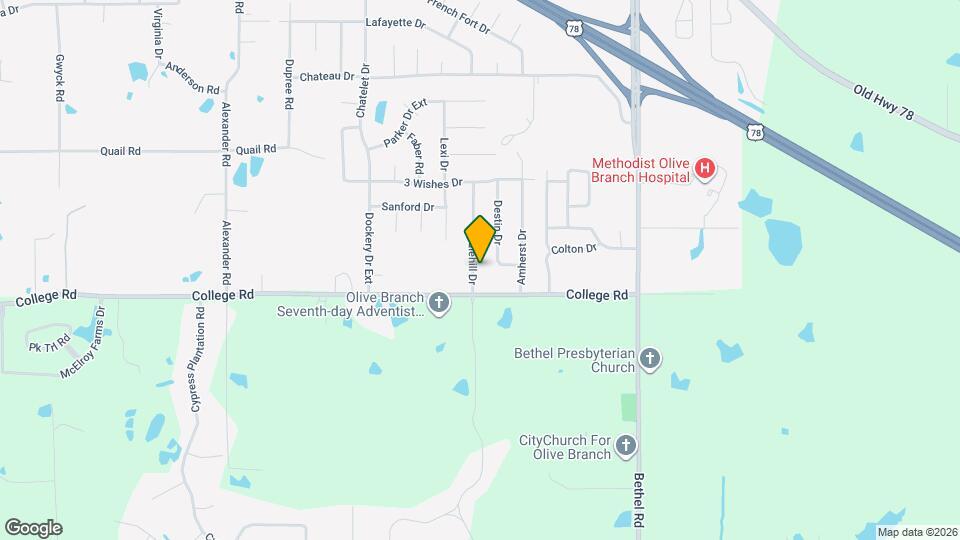 4050 Sidlehill Dr Mapa y Detalles de la Ubicación