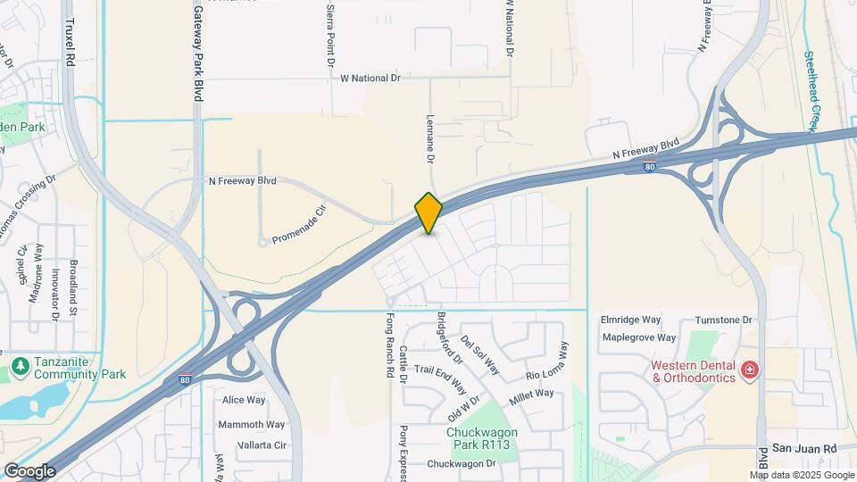 3867 Roseparke Way Map and Location Details