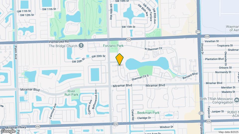 2130 SW 87th Way Map and Location Details