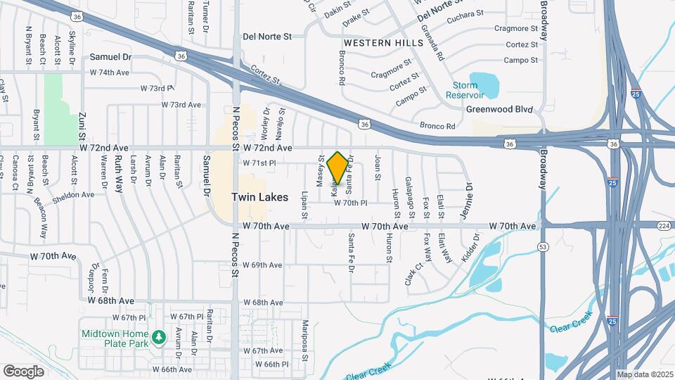 7092 Kalamath St Map and Location Details