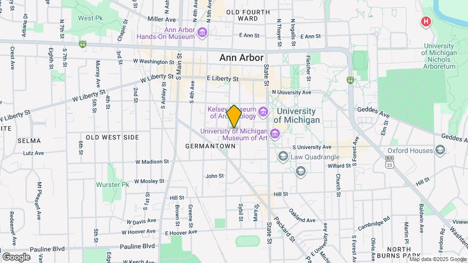 408 E Jefferson St Mapa y Detalles de la Ubicación