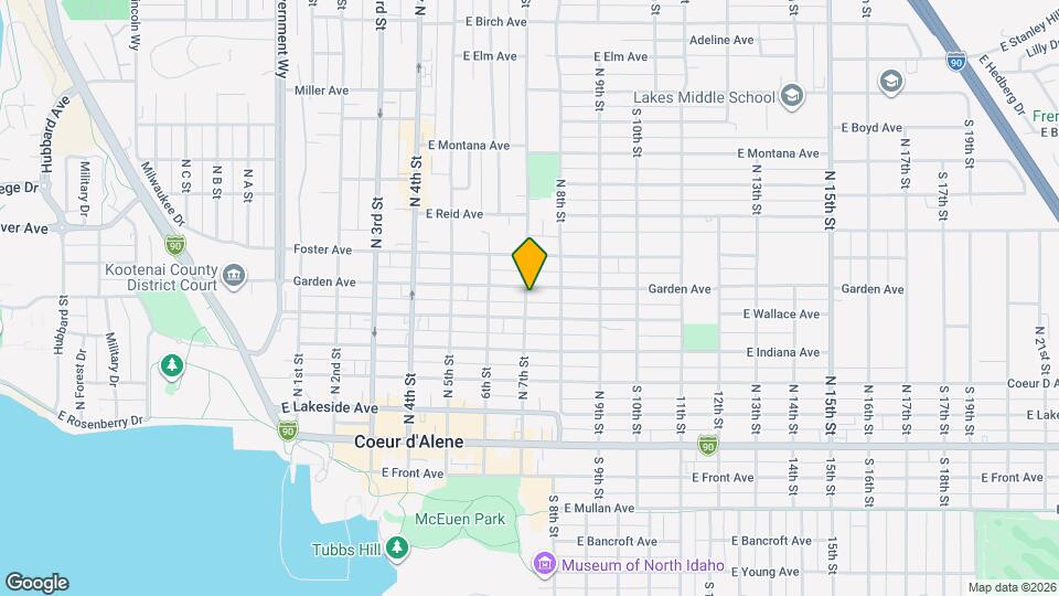 516 N 7th St Map and Location Details