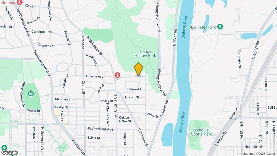 1111 Riverton Dr Map and Location Details