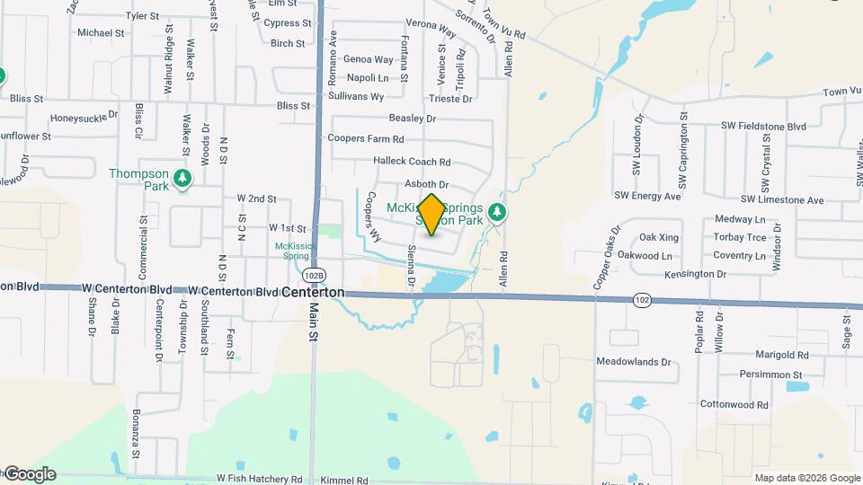 421 Kate Dr Mapa y Detalles de la Ubicación