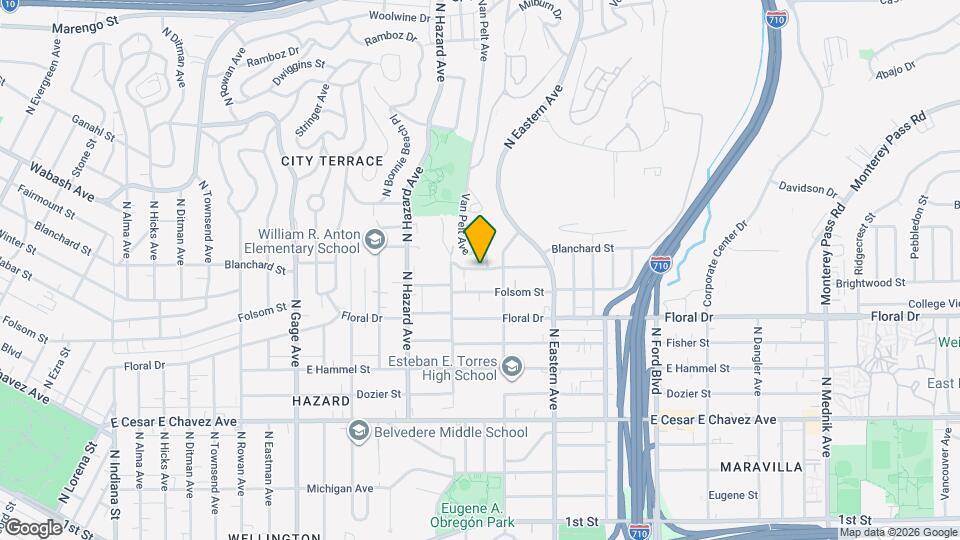 4138 Blanchard St Map and Location Details