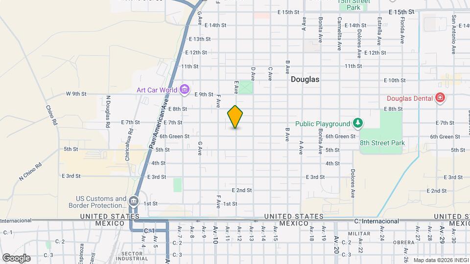 662 E Ave Map and Location Details